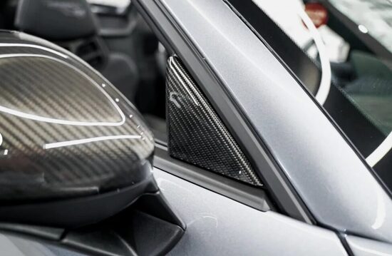 NEW OEM Porsche 991 carbon window triangle a pillar trim 991.1 991.2 *Exclusive*